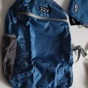 ZZY Ultra Lightweight Blue Packable Travel Backpack